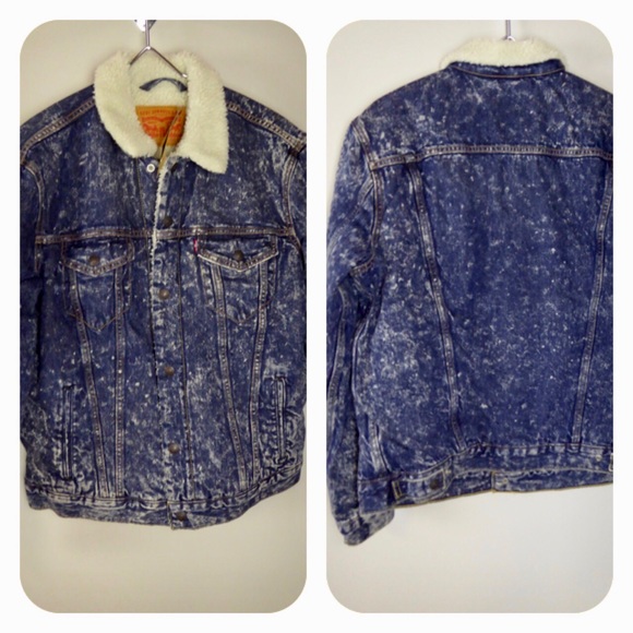 Levi’s Denim Trucker Jacket Faux Sherpa Lining NWT - Picture 2 of 10